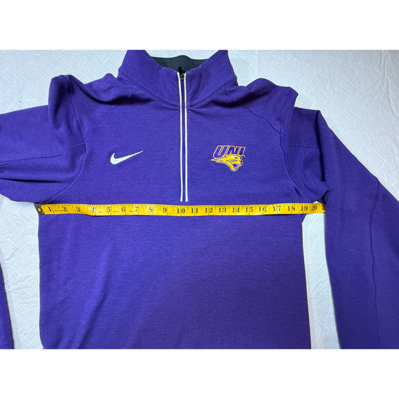 University Of Northern Iowa Nike Dri Fit 1/4 Zip Long Sleeve Womens Size Small - Picture 9 of 12